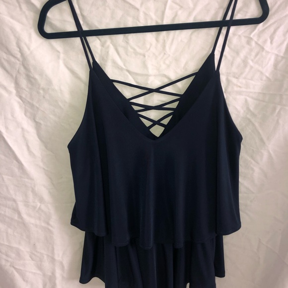 PS The Label layered cross cross tank - Picture 3 of 4